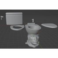 Dwayne The Rock Tuvalet (Bu ürün Sadece Plastik parçadır - Almadan Önce Soru Sorabilirsiniz)