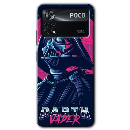 Poco x4 Pro Kılıf HD Desen Baskılı Arka Kapak + Temperli Cam - Darth Vader