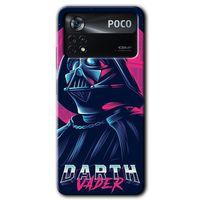 Poco x4 Pro Kılıf HD Desen Baskılı Arka Kapak + Temperli Cam - Darth Vader