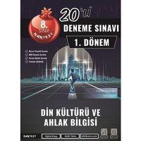 8. Sınıf Din Kültürü ve Ahlak Bilgisi 1. Dönem Mod 20 Deneme Nartest Yayınları