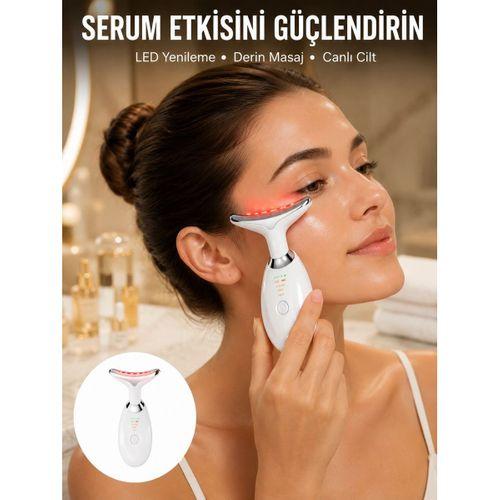 7 Renkli Led Cilt Yenileyici Masaj Ve Bakım Cihazı Yeni Nesil