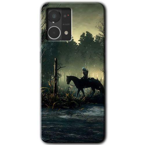 Oppo Reno 7 4G HD Baskılı Kılıf + 9D Tam Ekran Koruyucu - Savaşçı