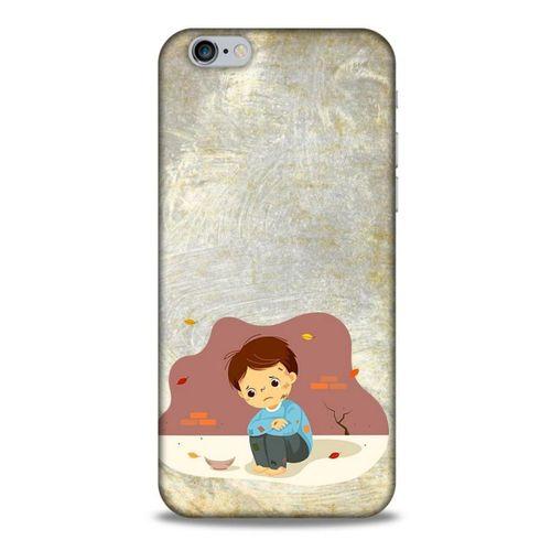 Apple Iphone 6S Kılıf Depresyon (10) Full Koruma Kılıfı Yeşil Turuncu