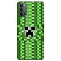 Lopard Oppo Reno 4 Uyumlu Kılıf PiXel (31) TPU Kılıf Steve Surat