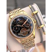 Ferrucci Otomatik Ve Kurmalı Güneş Ve Mehtap Kadranlı Çelik Kordonlu Erkek Kol Saati BFC.03606.3