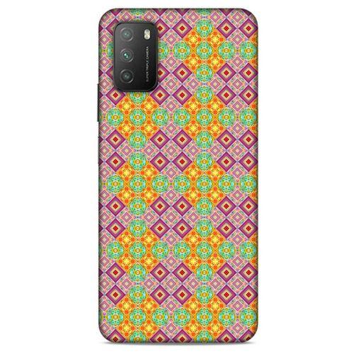 Lopard Xiaomi Poco M3 Uyumlu Kılıf Ethnic Culture (87) Silicone Cover
