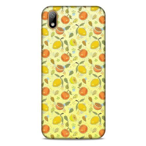 Frutix Turunç 05 Huawei Y5 2019 Kılıf Desenli Silikon