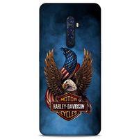 Oppo Reno 2 Uyumlu Kılıf Motorsiklet (2) Kabı Harley Davidson