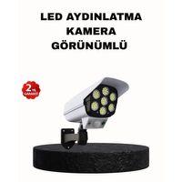 Güneş Enerjili Güvenlik Işığı Dış Mekan 5 Eksen Ayarlı ve PIR Hareket Sensörlü