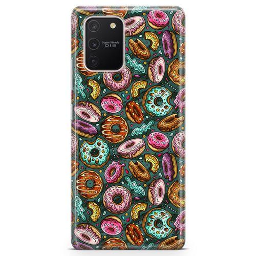 Samsung Galaxy A91 Kılıf Donutlar Arka Kapak Koruma Desenli Full Koruyucu