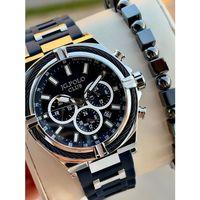 JG.Polo Club Silikon Kordon 2 Yıl Garantili 5 Atm Suya Dayanıklı Erkek Kol Saati+Bileklik 04371.3