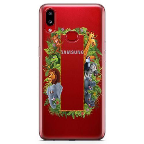 Samsung Galaxy A10s Kılıf Hayvanat Bahçesi Arka Kapak Koruma Desenli Full Koruyucu