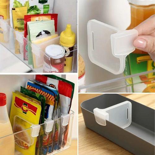 10'luŞeffaf Buzdolabı Yan Kapı Düzenleyici Buzdolabı Dolap İçi Bölümleyici Aparatlar