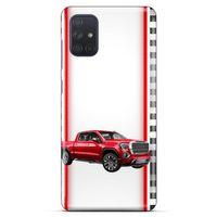 Lopard Samsung Galaxy M51 Uyumlu Kılıf PickUpX (2) Kabı Kırmızı