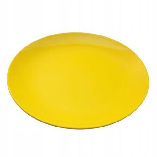 Porselen Tabak,Servis Sunum Sarı Renkli 19X19X2,5Cm