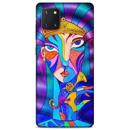 Lopard Samsung Galaxy Note 10 Lite Uyumlu Kılıf Sürreal Yüzler ♀ (49) Ultra Silikon Kılıf Baskılı