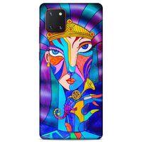 Lopard Samsung Galaxy Note 10 Lite Uyumlu Kılıf Sürreal Yüzler ♀ (49) Ultra Silikon Kılıf Baskılı