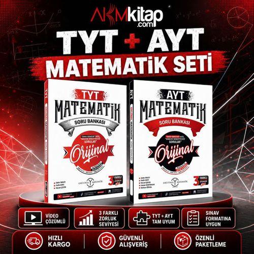 Orijinal TYT ve AYT Matematik Soru Bankası Seti 2 Kitap