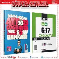 Benim Hocam 2023 AYT Coğrafya Soru Bankası ve Marka Deneme Seti 2 Kitap