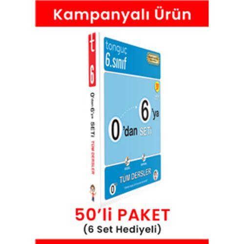 0'dan 6'ya Konu Anlatımlı Soru Bankası Seti 50' li Paket (6 Set Hediyeli)
