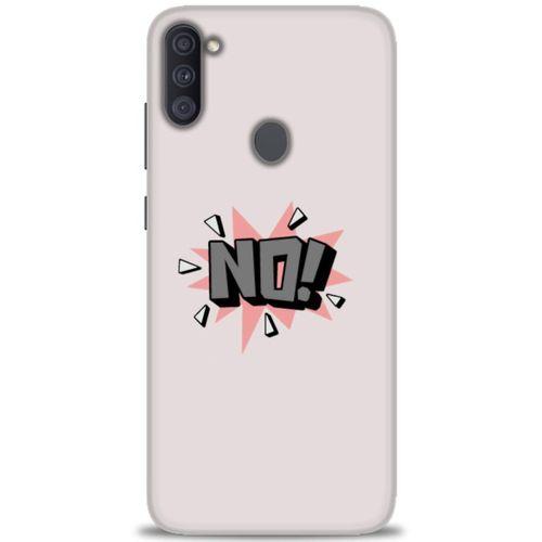 Samsung Galaxy M11 Kılıf HD Baskılı Kılıf - No + Tam Ekran Koruyucu