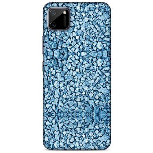 Oppo Realme C11 Kılıf Baskılı Özel Seri Taşlı (22) Tam Koruma Kılıfı