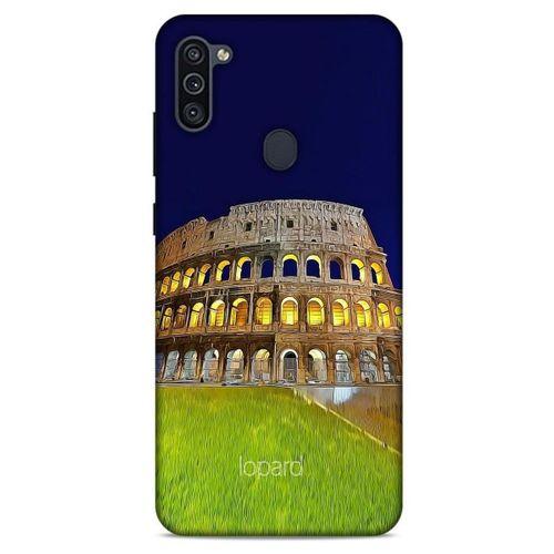 Samsung Galaxy M11 Kılıf Dünya Mimarisi (24) Darbe Emici Kılıf Kolezyum Roma