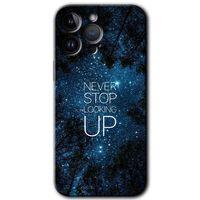 Potkal Hediye Fabrikası iPhone 14 Pro HD Baskılı Kılıf + 9D Tam Ekran Koruyucu - Stars Wallpaper