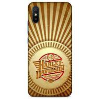 Xiaomi Redmi 9A Uyumlu Kılıf Motorsiklet (42) Rugged Armor Kılıf Harley