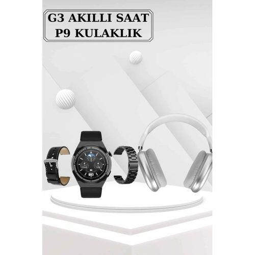 Yeni Nesil Sesli Görüşme Akıllı Saat Ve Powerbank Çoklu Şarj Girişli Bluetooth Kulaklık Nabız Ölçer