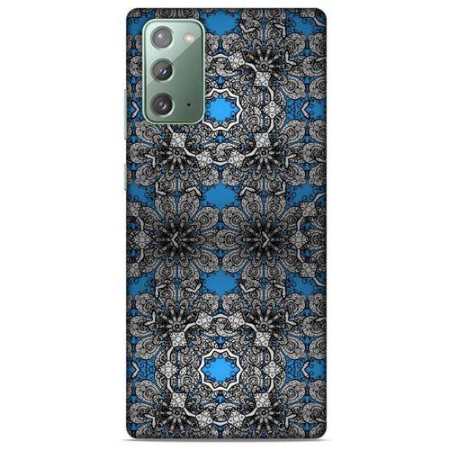 Samsung Galaxy Note 20 Uyumlu Kılıf Mavi Delisi (35) Fit Design Kılıf Bölgesel