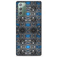 Samsung Galaxy Note 20 Uyumlu Kılıf Mavi Delisi (35) Fit Design Kılıf Bölgesel