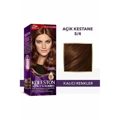 Koleston Intense Saç Boyası 5/4 Açık Kestane - Salon Kalitesi