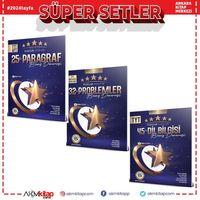 Bilgi Sarmal TYT Yıldızlar Yarışıyor Paragraf Problemler ve Dil Bilgisi Deneme Seti 3 Kitap