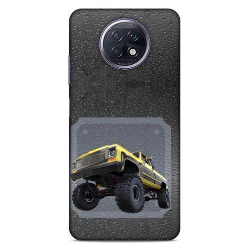 Lopard Xiaomi Redmi Note 9T Uyumlu Kılıf PickUpX (22) Tam Koruma Kılıfı Sarı Siyah