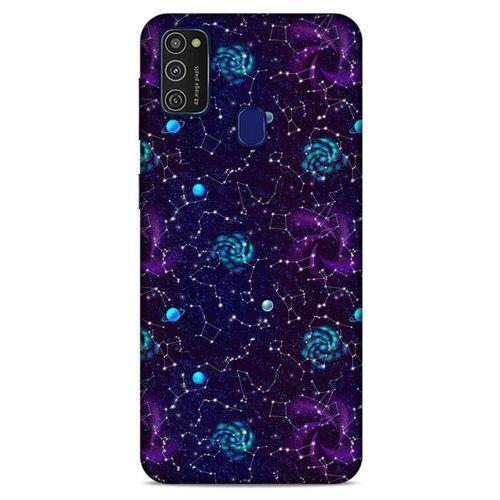 Spacex (48) Tema Bumper Kılıf Samsung Galaxy M21 Kılıf