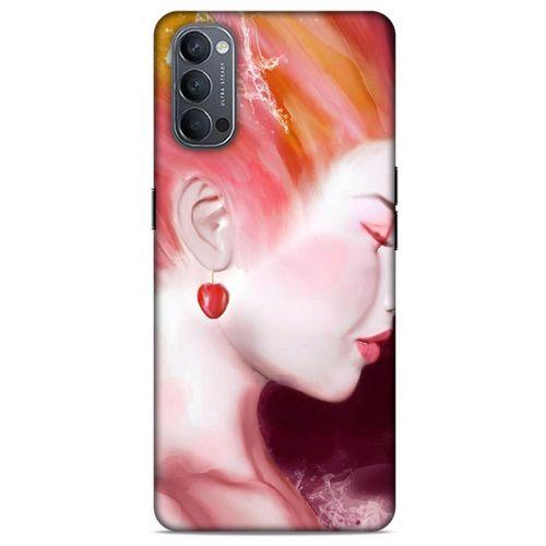 Oppo Reno 4 Uyumlu Kılıf Pembe Delisi (26) Tpu Silikon Kılıf Kiraz