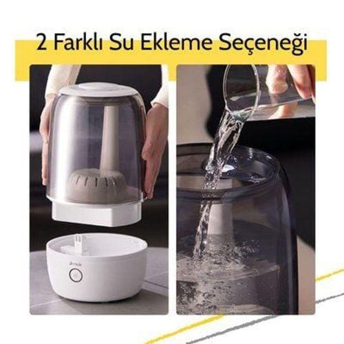 Deerma Deerma Dijital Üstten Dolum Ultrasonik Soğuk Buhar Makinesi F60W