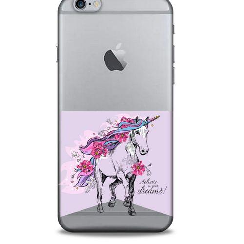 Zoologix (22) Apple Iphone 6 Plus Şeffaf Kılıf Silikon Desenli