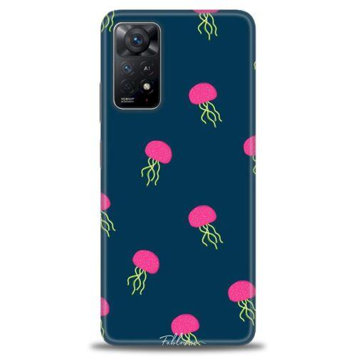 Xiaomi Redmi Note 11 Pro Kılıf HD Baskılı Kılıf - Ahtapotlar + Tam Ekran Koruyucu