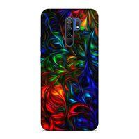 Xiaomi Redmi 9 Kılıf Fractal Art Arka Kapak Silikon Koruma Full Koruyucu