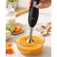 Ergonomik Tasarımlı El Blenderı Paslanmaz Çelik Metal Blender Ayağı