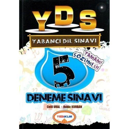 YDS Tamamı Çözümlü 5 Deneme Yediiklim Yayınları