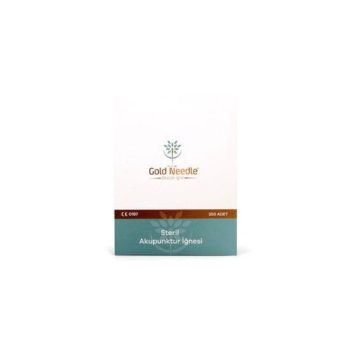 GOLD NEEDLE Steril Akupunktur Iğnesi 0.25mm X 25mm 200 Lü