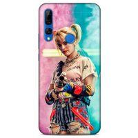 Huawei Y9 Prime 2019 Uyumlu Kılıf Harley Quinn (27) Tasarımlı Kılıf Kobalt mavisi