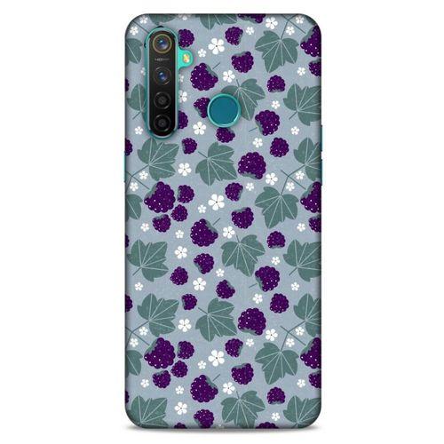 Frutix Böğürtlen 01 Oppo Realme 5 Pro Kılıf Desenli Silikon