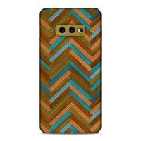 Lopard Samsung Galaxy S10e Uyumlu Kılıf Wood'X (38) Neo Hybrid Kılıf Desenli