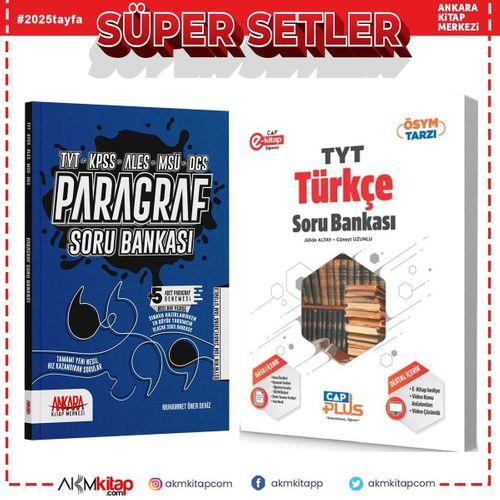 Çap TYT Türkçe ve AKM Paragraf Soru Bankası Seti