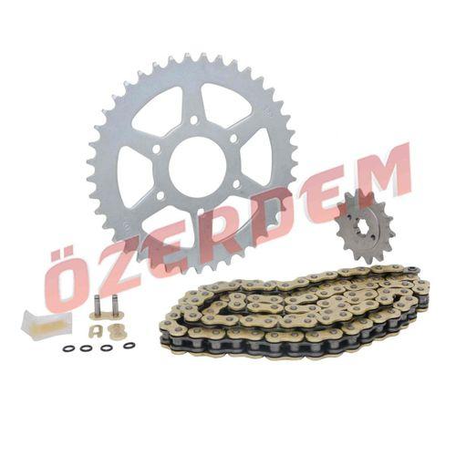 BAJAJ Bajaj Pulsar Rs 200 Ön-Arka Dişli Zincir Set O-Ringli 520H-110L 41-14T Sfr