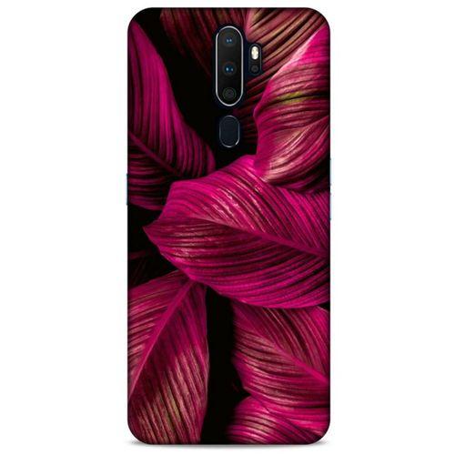 Lopard Oppo A9 2020 Uyumlu Kılıf Bahar (4) Koruma Kılıfı Bordo